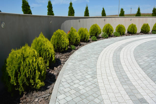 Permeable Paver Driveway in Mustang Ridge, TX